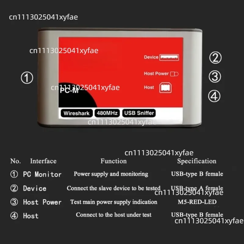 Industrial Logic Analyzer 400M Sampling Rate 16 Channels Support PulseView