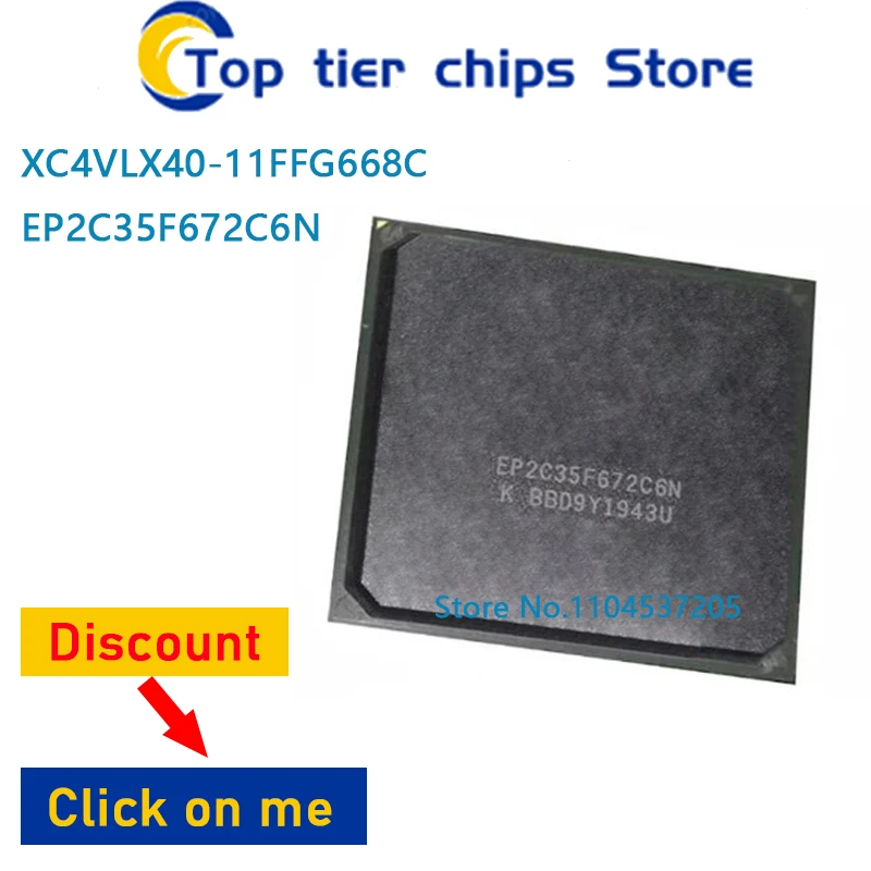 

1 шт./лот XC4VLX40-11FFG668C BGA668 EP2C35F672C6N BGA672 100% НОВЫЙ