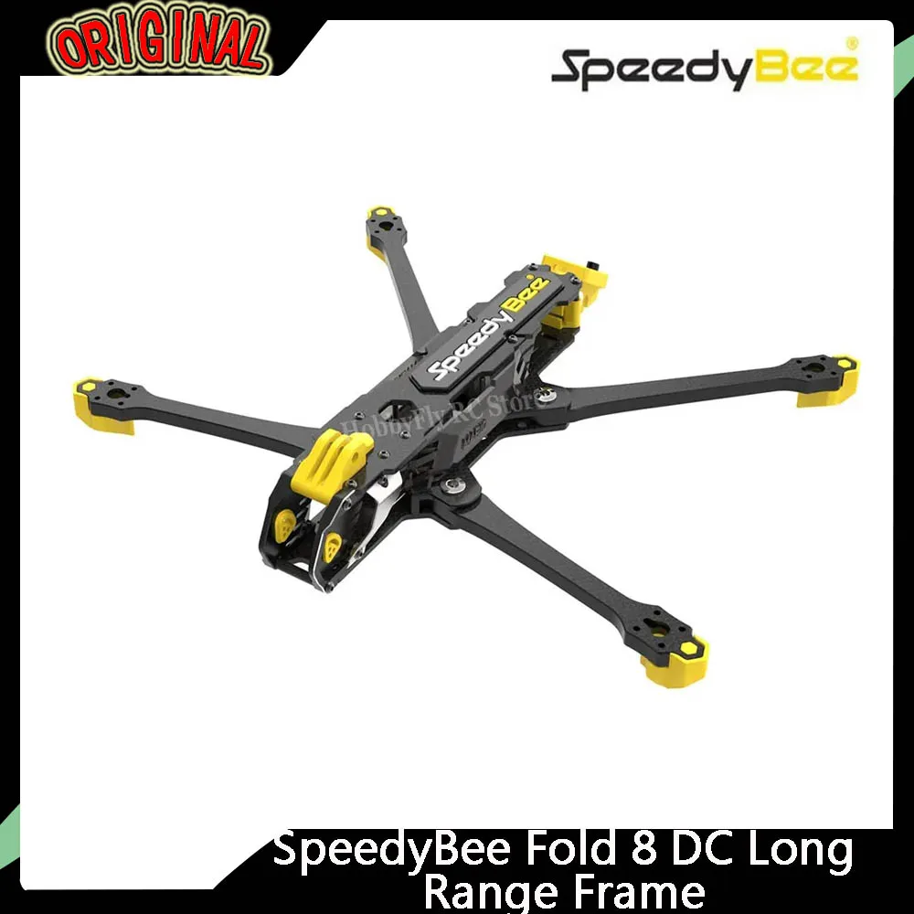 

Комплект рамы для дрона FPV — кронштейн SpeedyBee Fold 8 DC 7 мм для воздушного блока O3 7/8 дюймов, детали для самостоятельного изготовления Mario дальнего действия