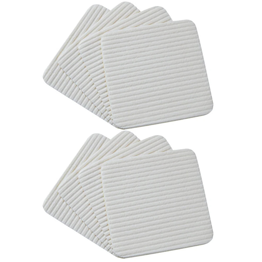 8Pcs Carpet Anti-Slip Patch Nonwovens Rug Stickers Area Rug Fixation Non-Slip Corner Grippers Carpet Anti-Slip Patch