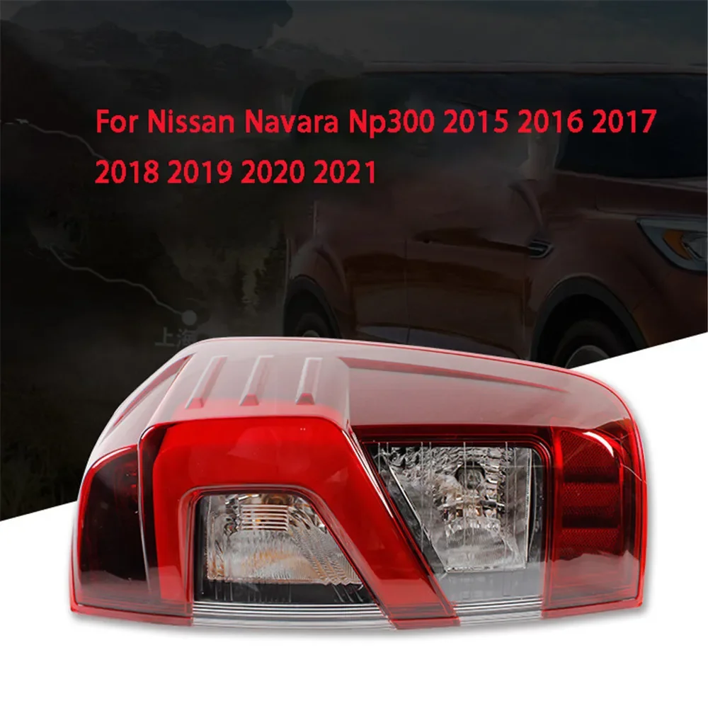 Pair Left&Right Auto Led Tail light For Nissan Navara Np300 2015 2016 2017 2018-2021 Turn Signal Warning Tail Car Brake Light