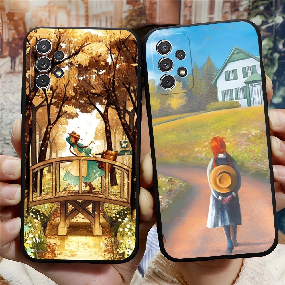 

Чехол Anne of Green Gables для телефона Samsung Galaxy S24 S23 S22 S20 S21 Ultra Fe Plus M54 A34 A54 A24 A52 A53