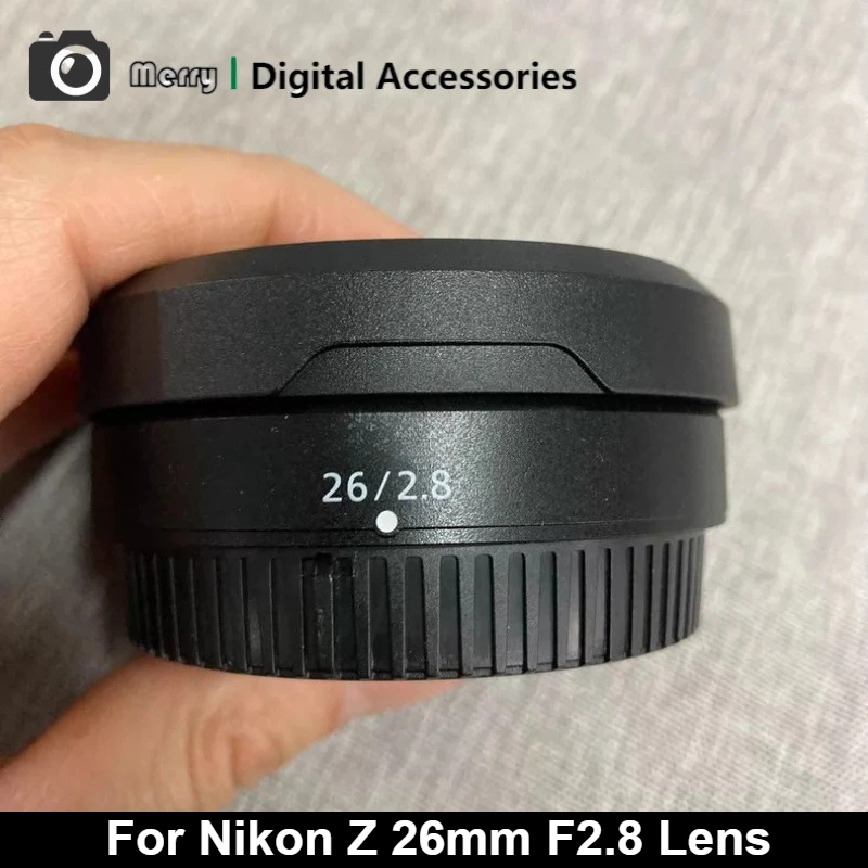 

95% New Genuine For Nikon Z 26mm f/2.8 Professional Wide-Angle Pancake Lens Compatible For Nikon Z5 Z6 Z7 Z8 Z9 Zfc Z30 Cameras