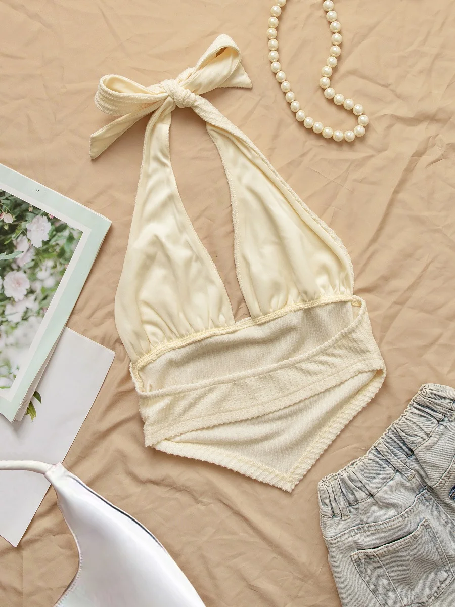 ملابس شاطئ صيفية للسيدات، ملابس علوية للتصوير الفوتوغرافي والحفلات والموسيقى والمهرجانات، ملابس كاجوال أنيقة للنساء #2