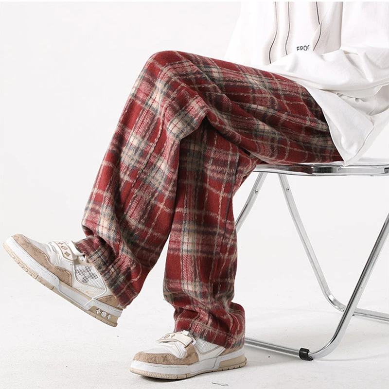 

Универсальные спортивные брюки прямого кроя с широкими штанинами для мужчин и женщин, повседневные, длинные, с высокой талией, для весны и осени, с эффектом стройности