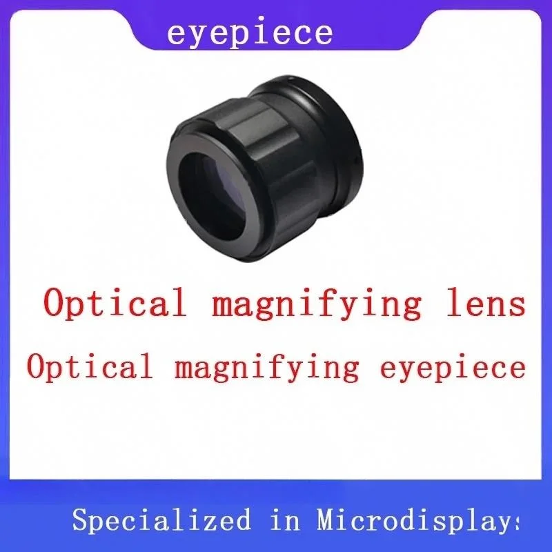 For OLED optical magnifying lens 10x12x16x professional monocular focusing eyepiece gun aiming digital sight eyepiece