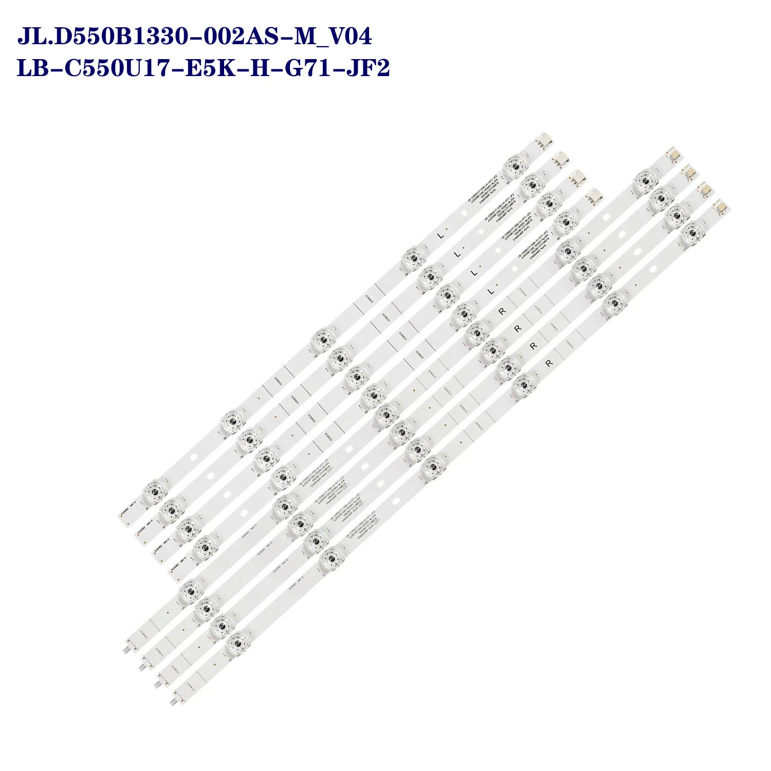 

LED Strip 11 lamp For RF-AB550R30-1101S-09 A3 RTRU5528 LT-55C800 L55UE20 TX-55HX580B JL.D550B1330-002AS-M_V04