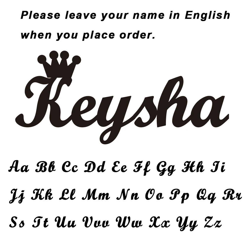 Customized Name Crown Necklace, Personalized Gift for Her