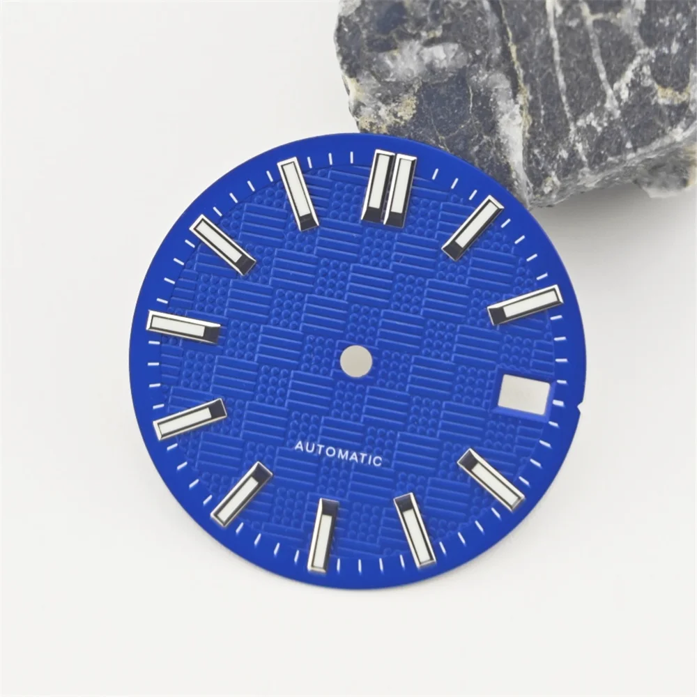 Peças de relógio NH35 NH36 28,5 mm 29 mm mostrador estéril luminoso acessórios de relógio masculino