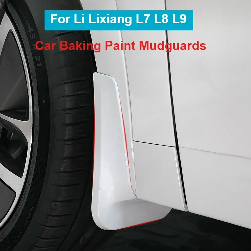 For Leading Idea Lixiang L7 L8 L9 2022 2023 Car Non-destructive Baking Paint Mudguard Front Rear Wheels Fenders for Li L7 L8 L9