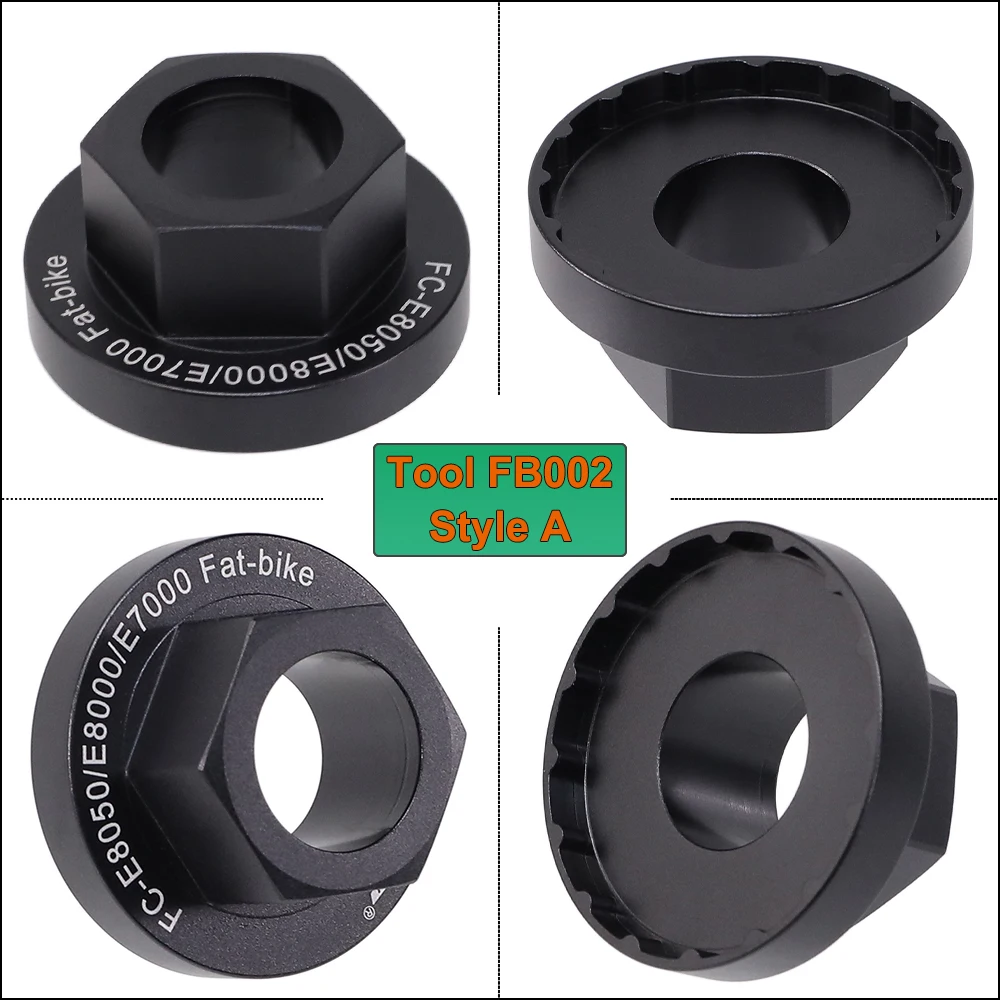 HEPPE E-Bike Motor-Sicherungsring Montage- und Demontagewerkzeug für Shimano E6100 E7000 E8000 E8050 EP8 Motor – Detail 21