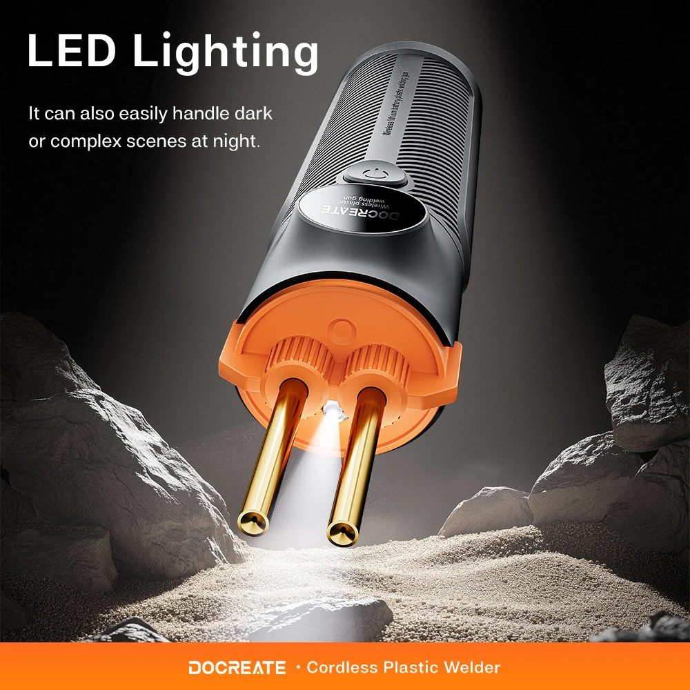 

Wireless handheld plastic welding machine, hot stapler, car bumper repair kit, polyvinyl chloride plastic repair tools