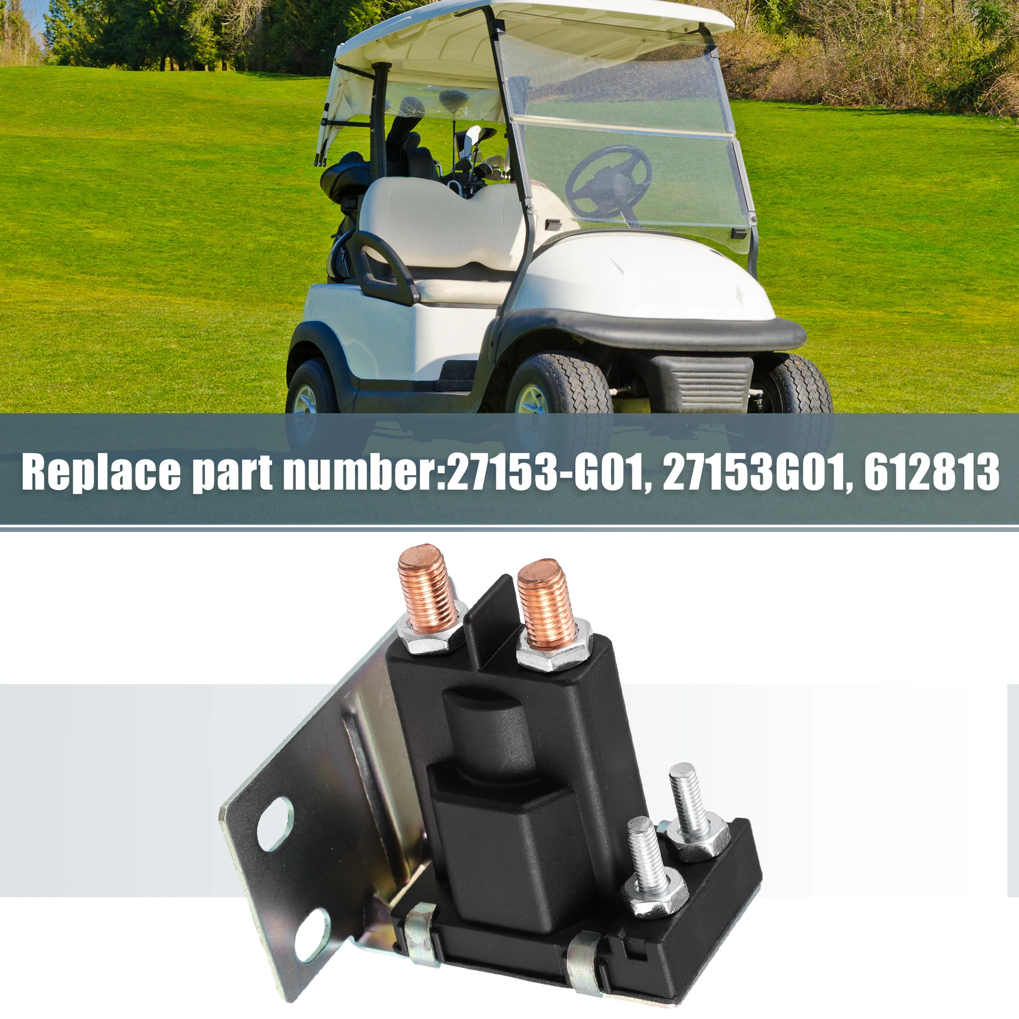 X Autohaux Golf Cart 14V 200A for EZGO TXT Gas Golf Cart 1994-Up Replace 27153-G01 27153G01 612813