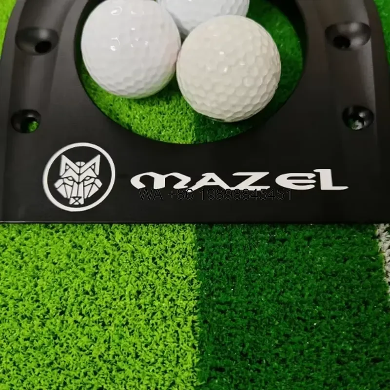 Wmwmnu for Semicircular Metal Putting Trainer Practice Aid for Perfect Green Shots