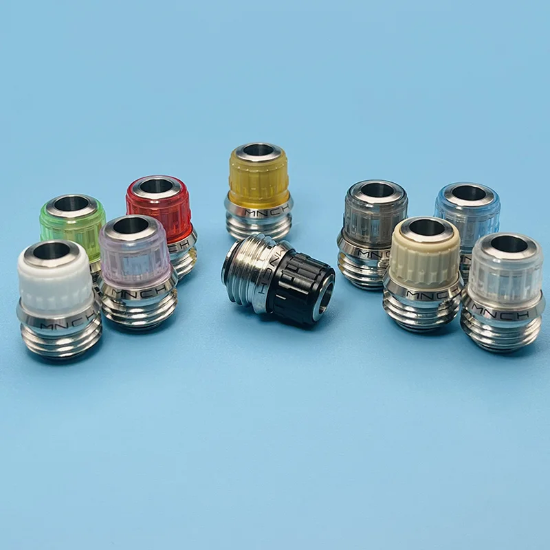 Monarchy MNCH Knob Style Drip Tip for BB / Billet / Boro AIO Box Mod vape mod