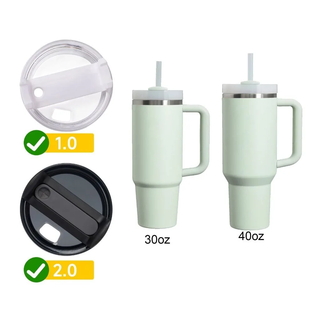 3Pcs Silicone Spill Proof Stopper Set Cup Tumbler Straw Cap Leakproof Accessories for Stanley Cup 1.0 2.0 40oz/30oz view 5