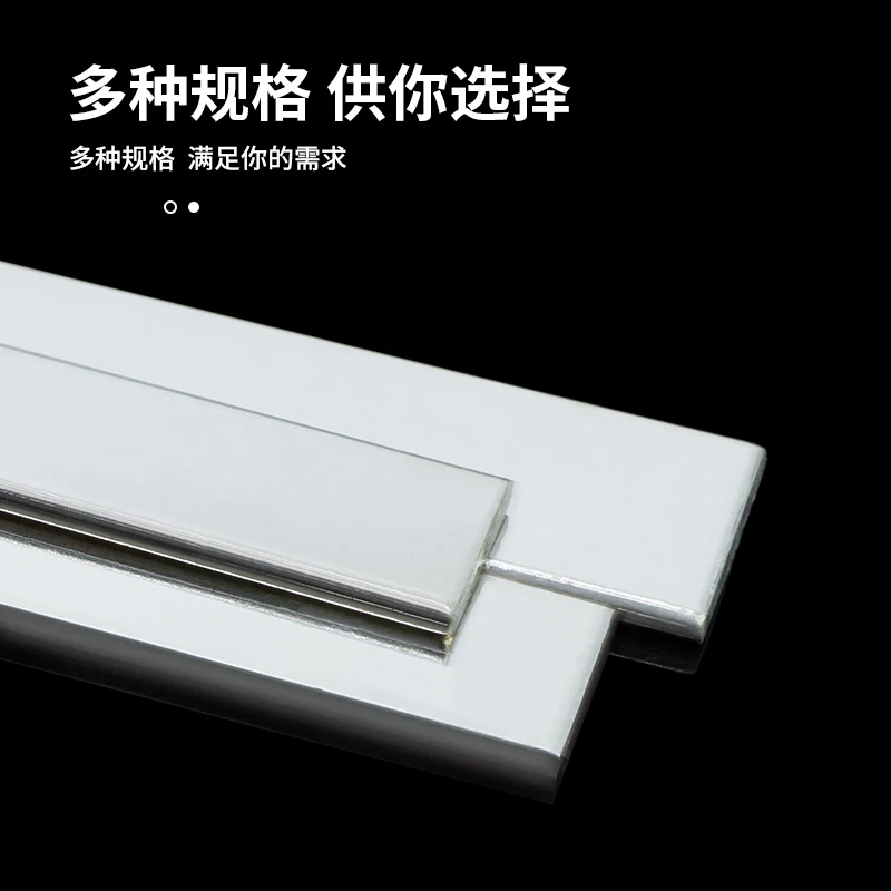 1Pcs T2 Copper Tinned Flat Strip 8/10mm Thick 500mm Length 20-80mm Width for Electric Box