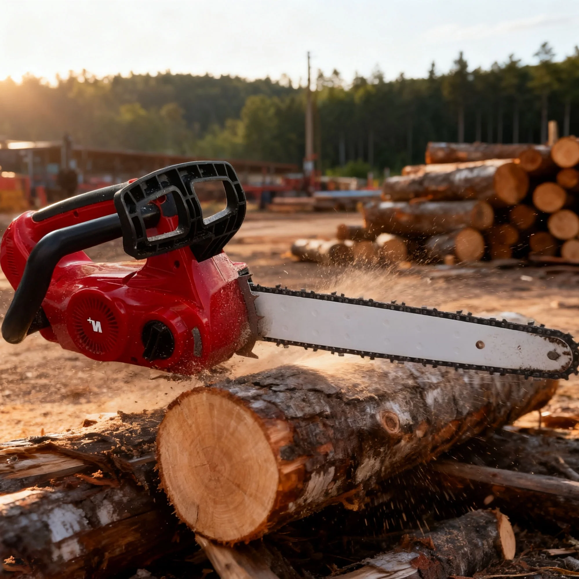 

2026 Efficient Gardening Tools Easy Operate Low Noise and High Efficiency Electric Chainsaw Low Vibration Durable Fast Cutting