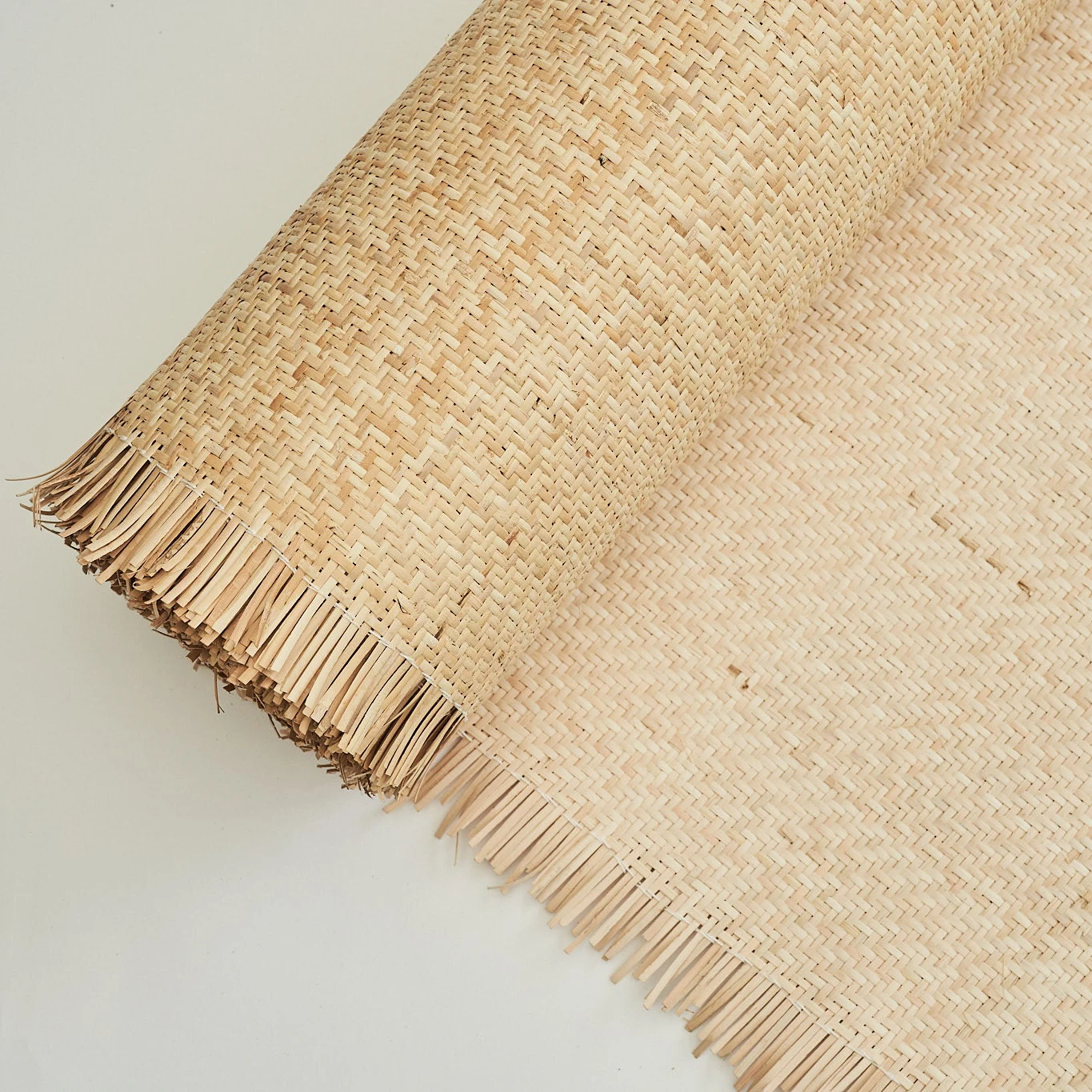 Natürliches Rattan 35–100cm Breite Rattanrolle Korbmattenmaterial 7-7,5 m Korbflechtmaterial Rattanmaterial Rattanrohr für Stuhl-Kopfteil – Detail 5