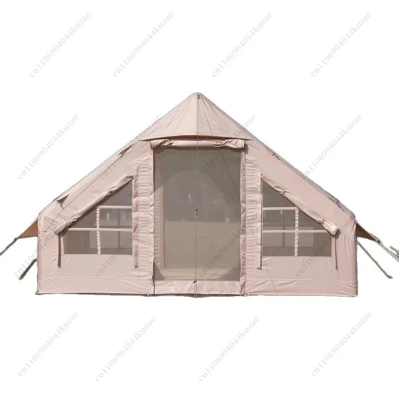 Outdoor Camping Inflatable Tent, Waterproof Windproof Sunshade, Portable Inflatable Mattress