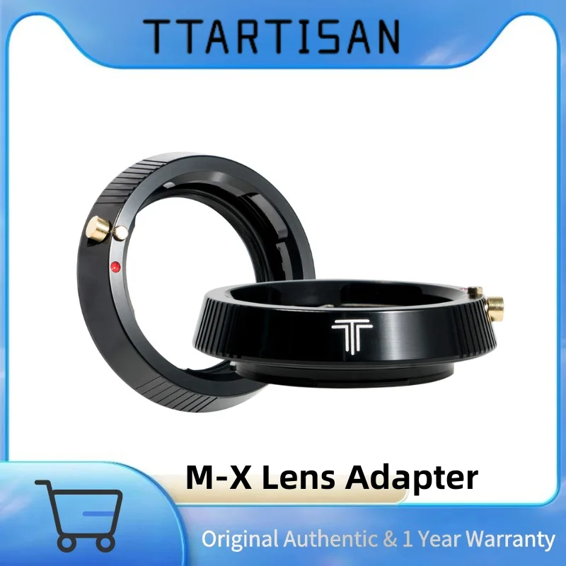 

TTartisan M to X Adapter Converter Ring for Leica L Mount Lens to Fuji FX Mount Camera X-PRO X-M1 X-M2 X-E1 X-A1 X-A10