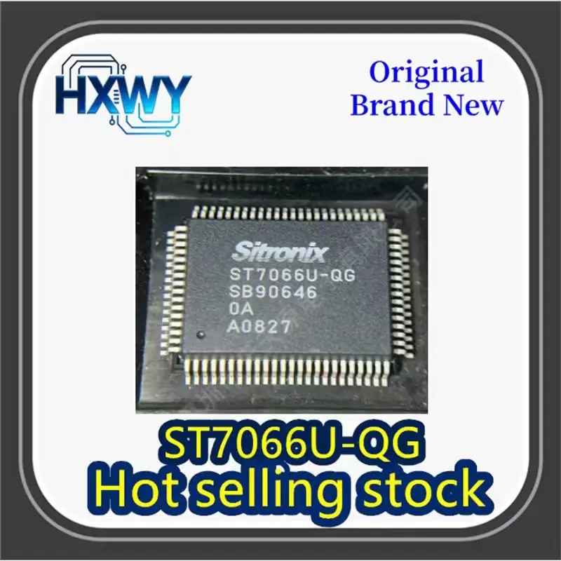

(2/10 pieces) ST7066U-QG ST7066U QFP-80 LCD Monitor Driver Chip - Brand New Original