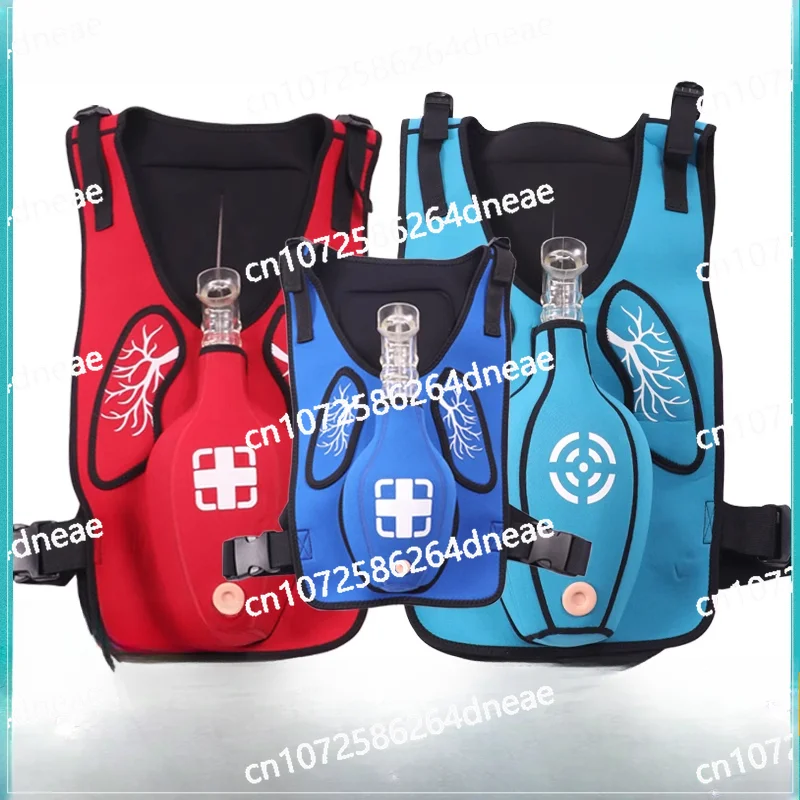 Medical training Heimlich first aid training vest tracheal blockage first aid training vest wearable adult infarction mold