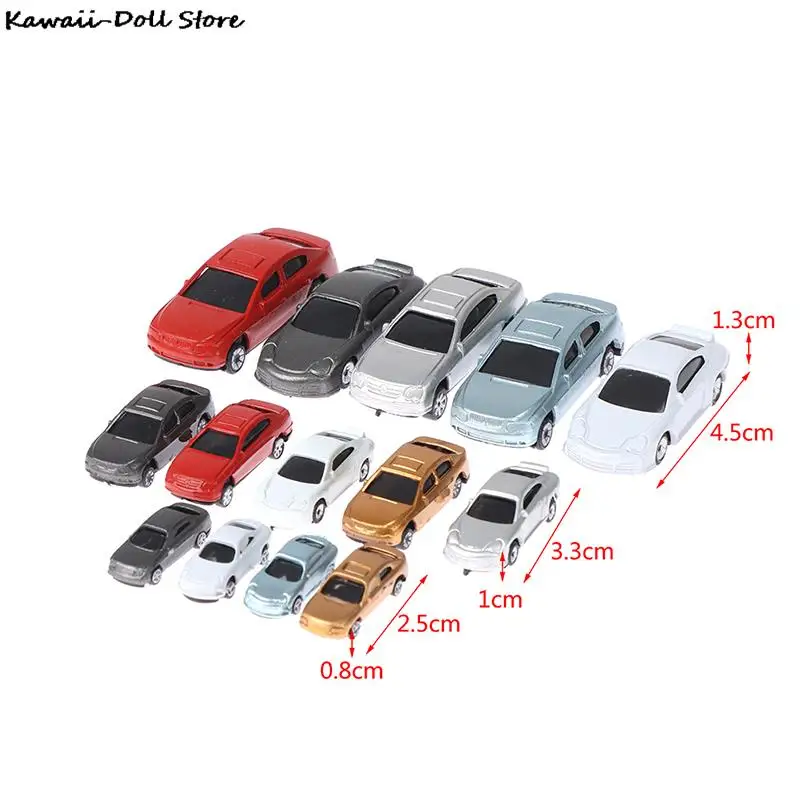 1:100-200 Dollhouse Miniature Car Truck Container Large Vehicle Model Car Toy Kids Bauble Doll