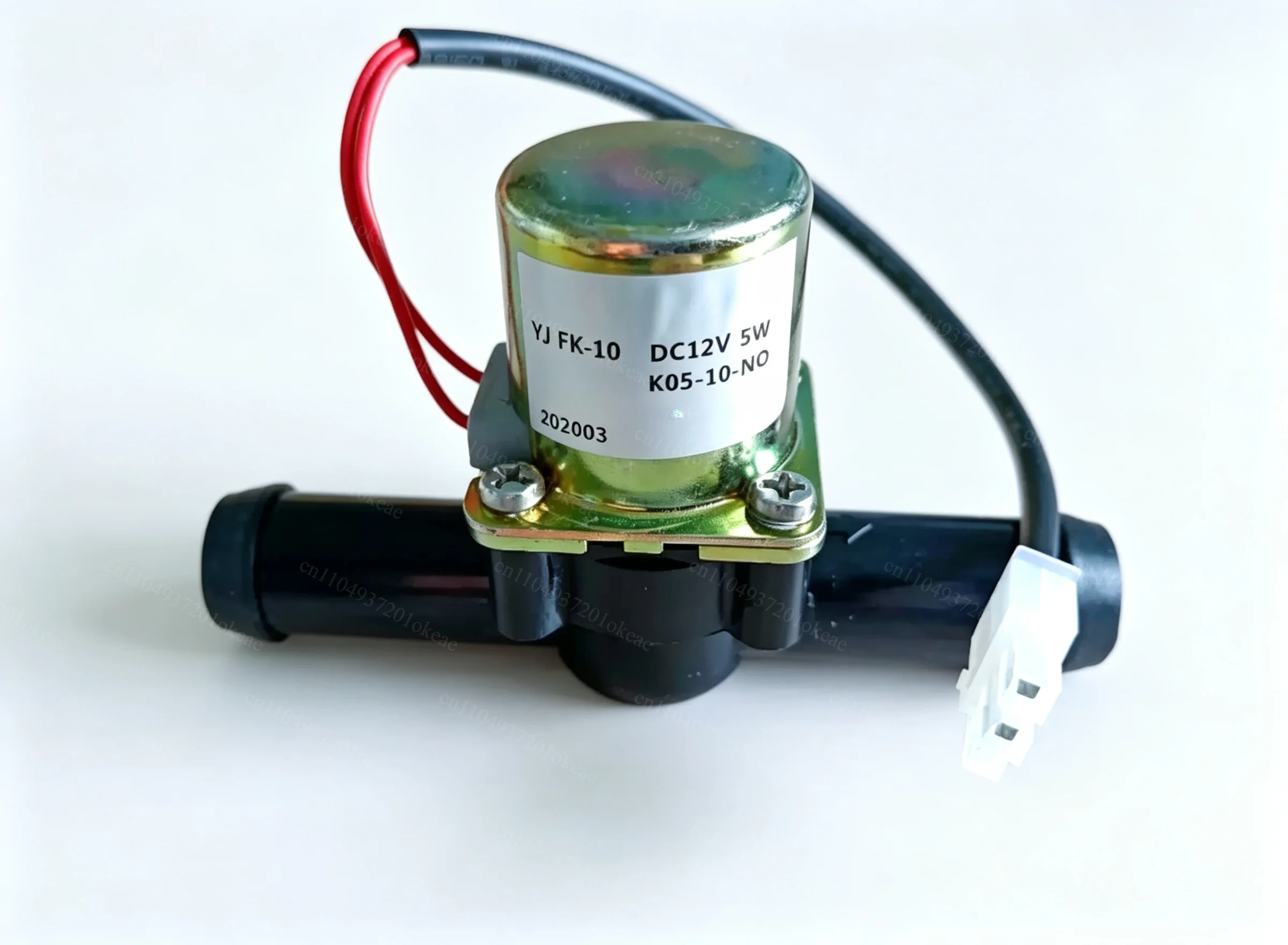 12V Normally Closed Solenoid Water Valve for Automotive, Heater & A/C Cold Hot Switch Control