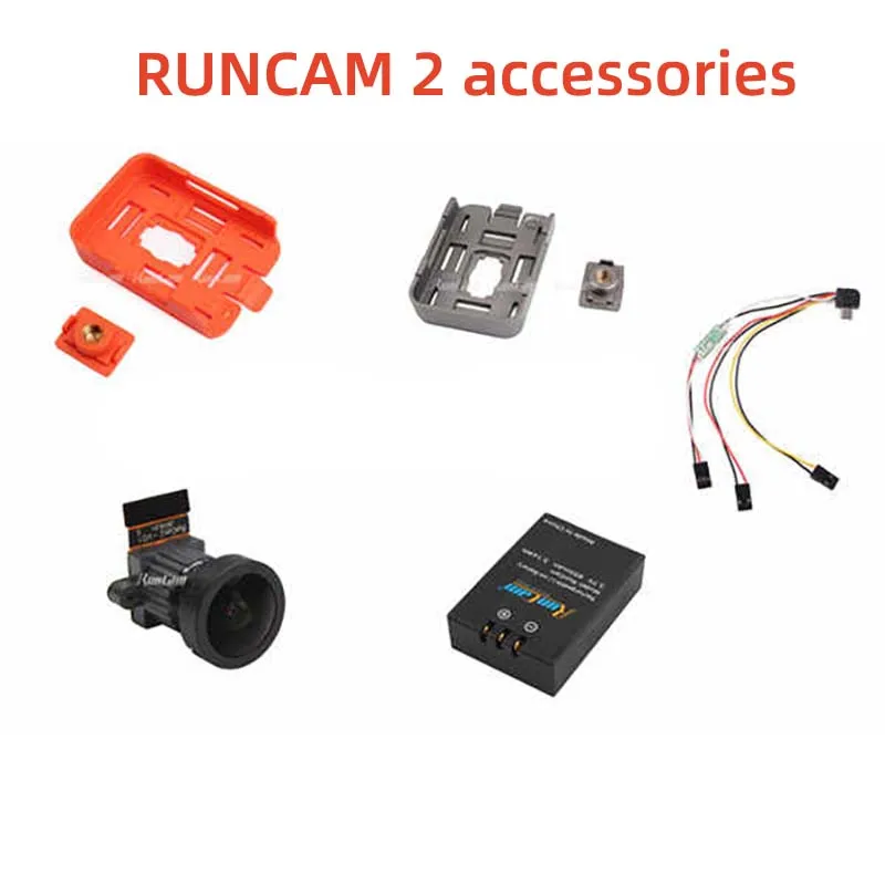 Oryginalny, cienki wspornik kamery FPV RunCam 2, moduł obiektywu z pilotem zdalnego sterowania