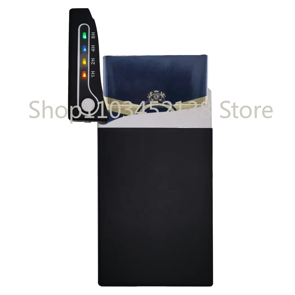 Locking Cigarette Case with Timer Quit Smoking By Locking Your Cigs Away in This Smart Box Locker