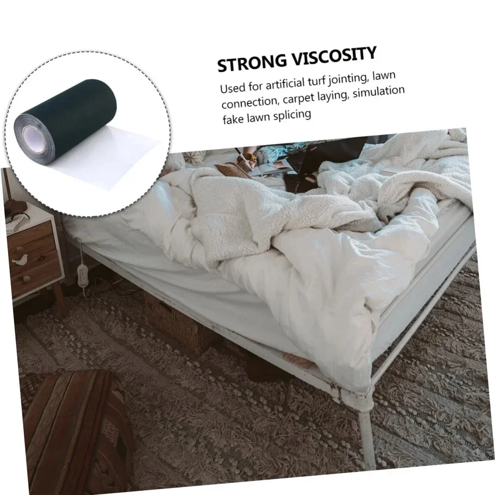 2025 جديد غير المنسوجة العشب الاصطناعي التماس الشريط الحديقة اتصال الشريط حديقة السجاد وضع خياطة محاكاة اتصال أشرطة