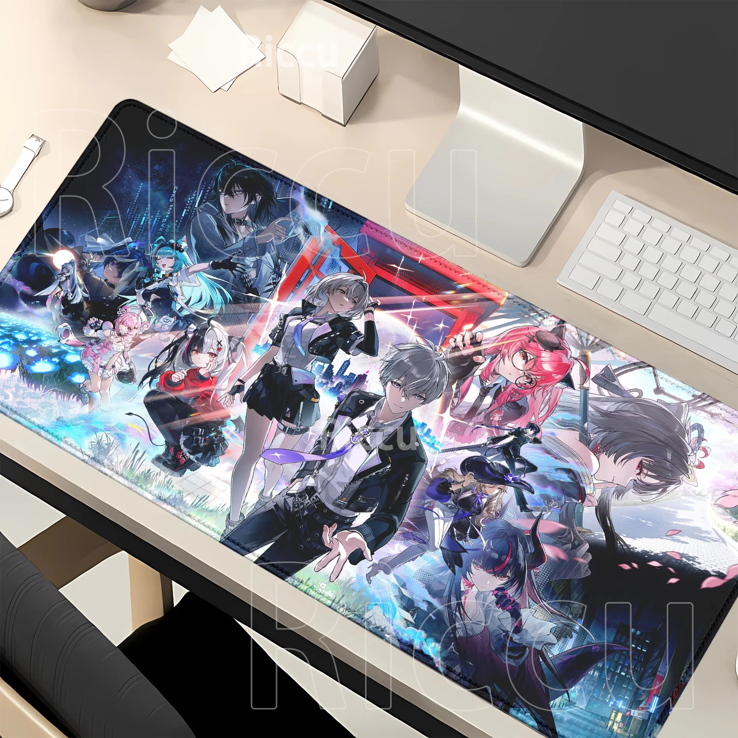 Mouse Pad Neverness to Everness XXL Gaming Keyboard HD Printing Mousepad office Computer Anime Gamer overlock 400x900mm Desk Mat