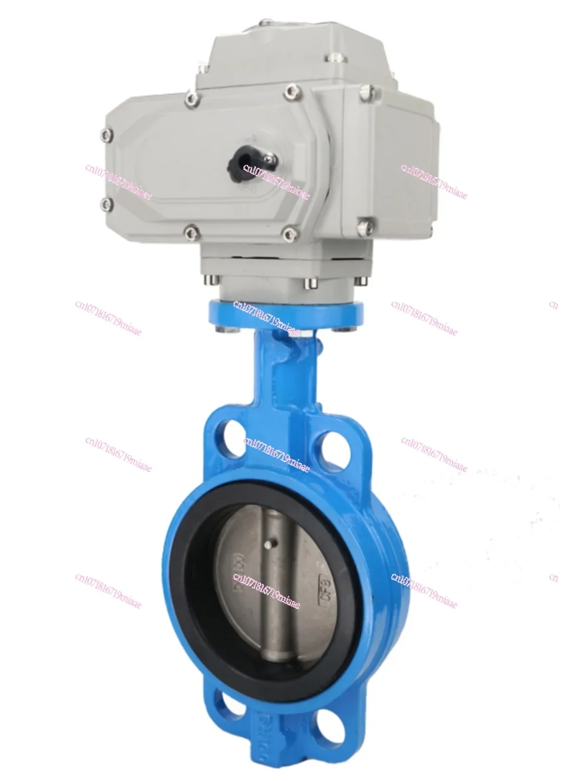 Electric Butterfly Valve D971X-16/10Q a Pair of Hairclips Flange Stainless Steel Ductile Cast Iron Panel DN40-500