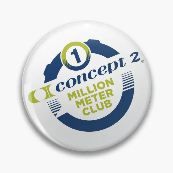 Concept2 1 millón de metros Club Pin de botón suave Collar divertido joyería mujeres amante Pin de solapa ropa lindo regalo insignia de dibujos animados
