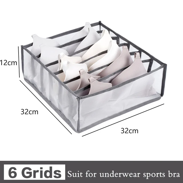Unterwäsche Schublade Organizer Lagerung Box Faltbare Schrank Organisatoren Schublade Teiler Lagerung Boxen Für Unterhosen Socken Bh