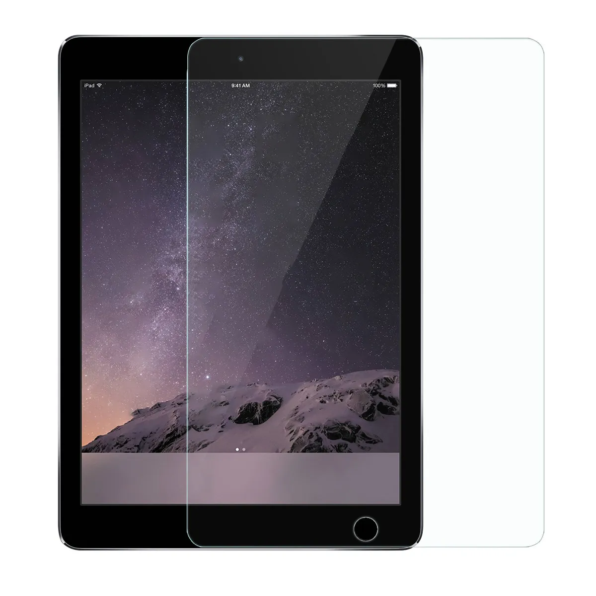 

Premium 0.3mm Tempered Glass Screen Protector 9h Hardness Ultra Thin Clear Film for Air 2 Pro 97 Inch Scratch Resistant