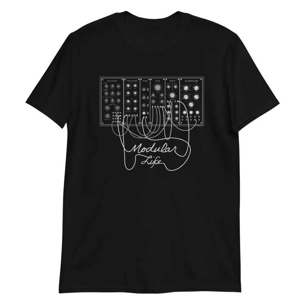 Modular Synthesizer T Shirt For Eurorack Synth Lover