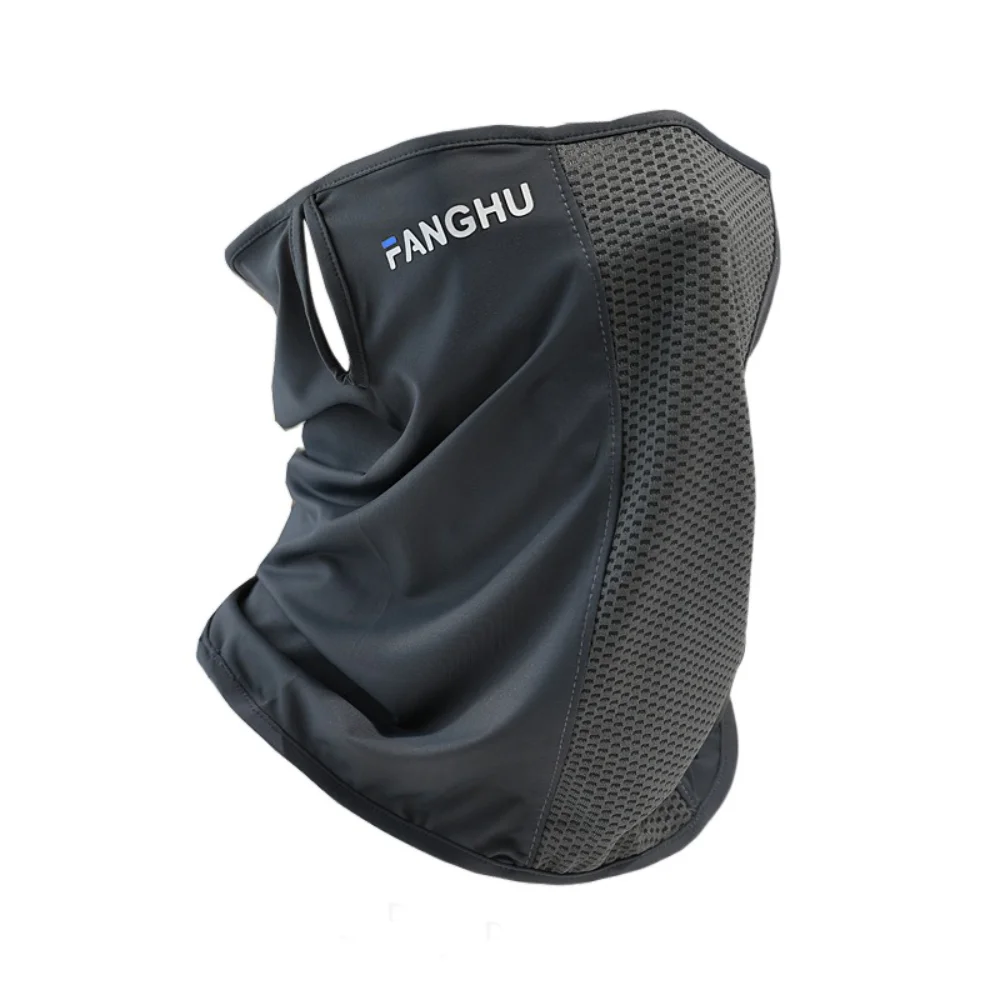 

High Quality UV Protection Summer Sunscreen Mask Breathable Traceless Ice Silk Mask Thin Sunscreen Face Scarf
