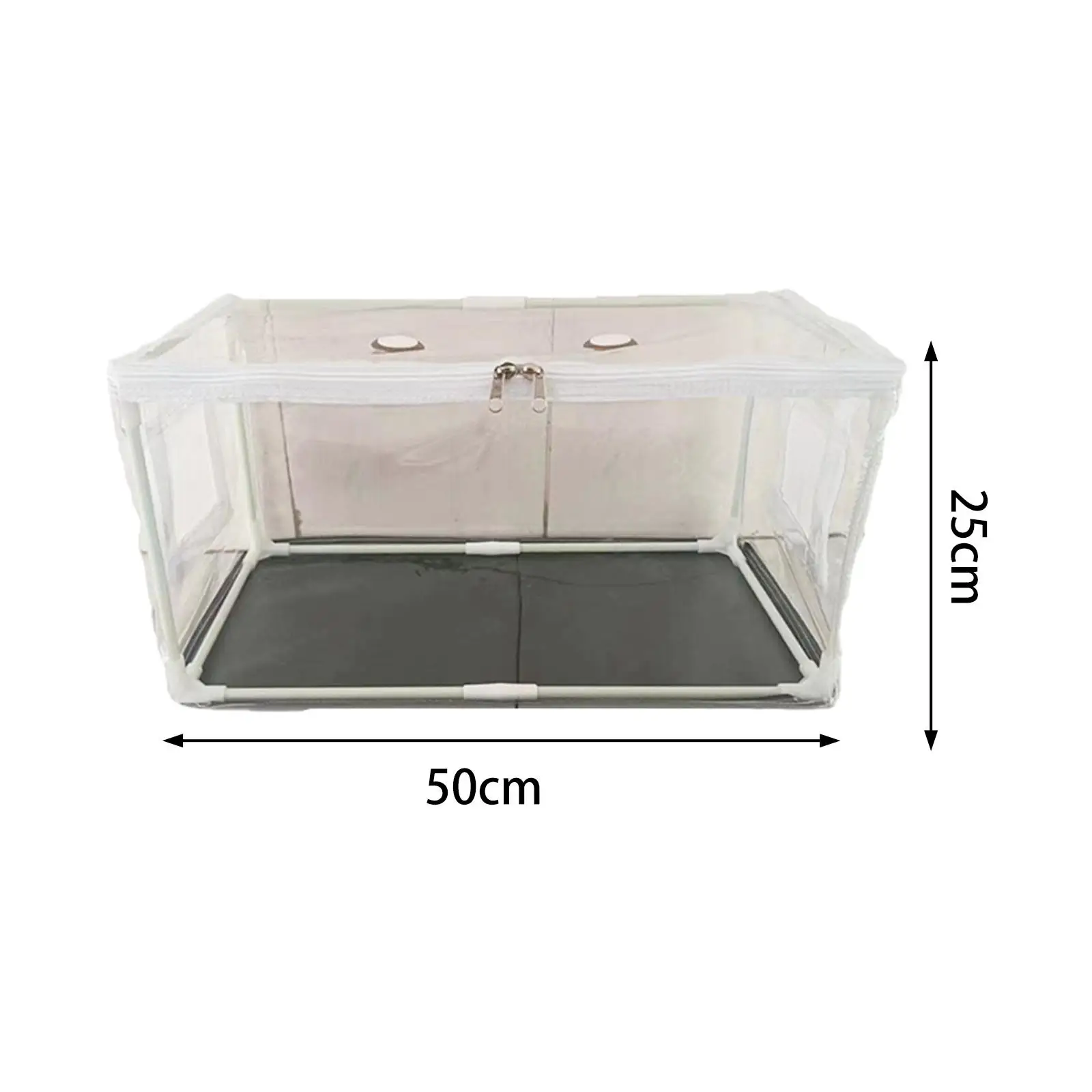 Portable Mushroom Growing Container Transparent Cover Foldable PVC Mini Greenhouse DIY Kit Mushroom Planting Supplies