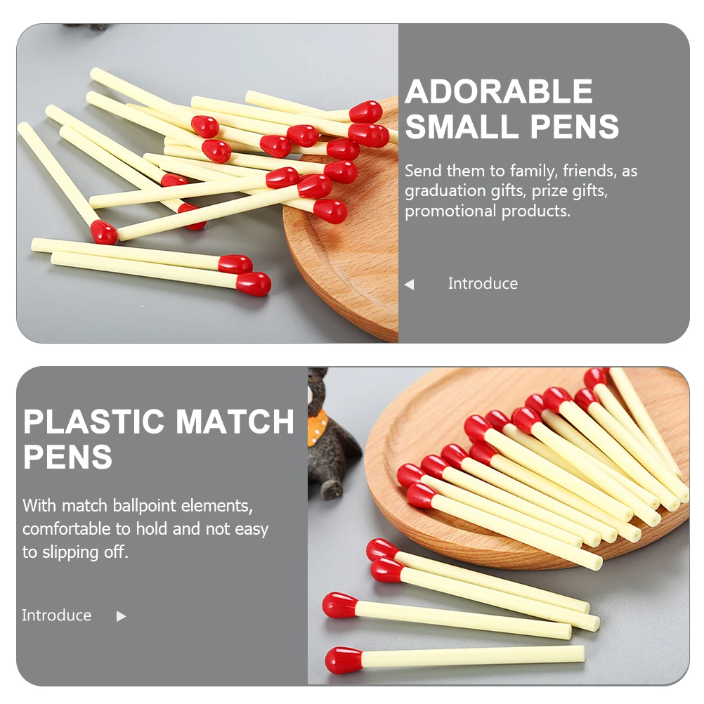 

10 Pcs Creative Pen Cartoon Press Ballpoint Pens 's Multi-color for