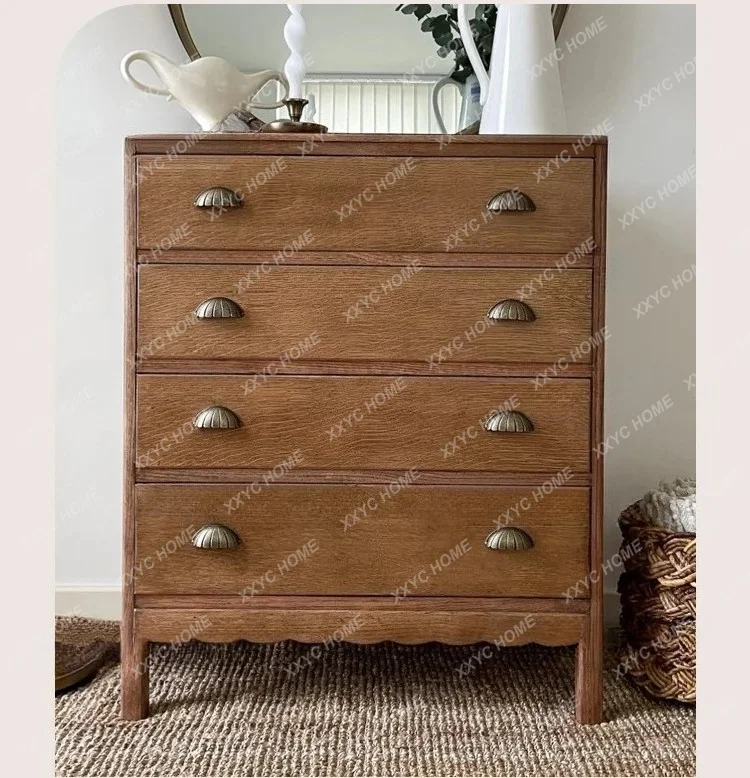 AA retro country solid wood series storage cabinet bedroom storage/furniture