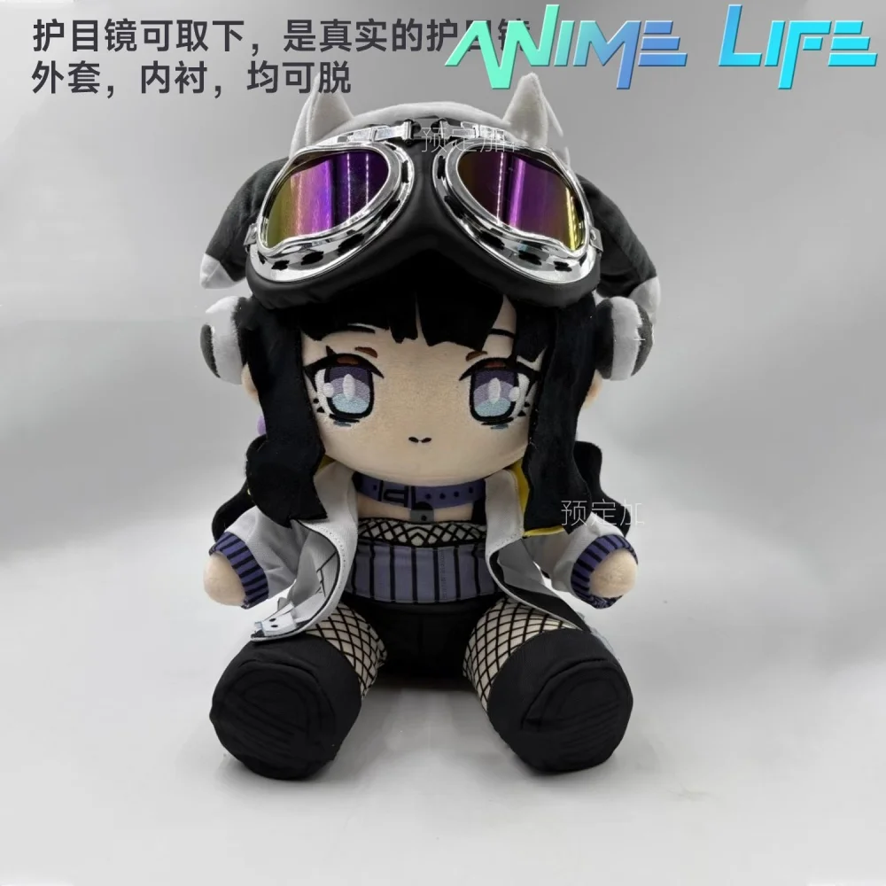 

Plushie Anime Blue Archive Nekozuka Hibiki Plush Sitting Doll Toy Stuffed Original Cartoon Cosplay