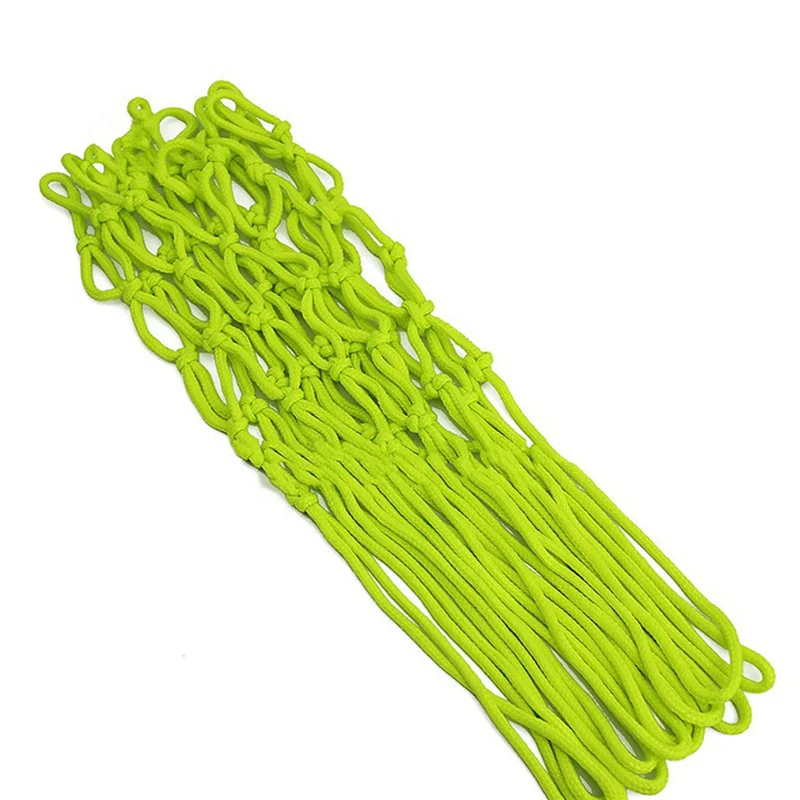 ตาข่ายบาสเก็ตบอลเรืองแสง NALFI-6 ชิ้น ใช้พลังงานแสงอาทิตย์ สำหรับเด็ก ขนาดเส้นผ่านศูนย์กลาง 12 นิ้ว เหมาะสำหรับเล่นกลางแจ้ง