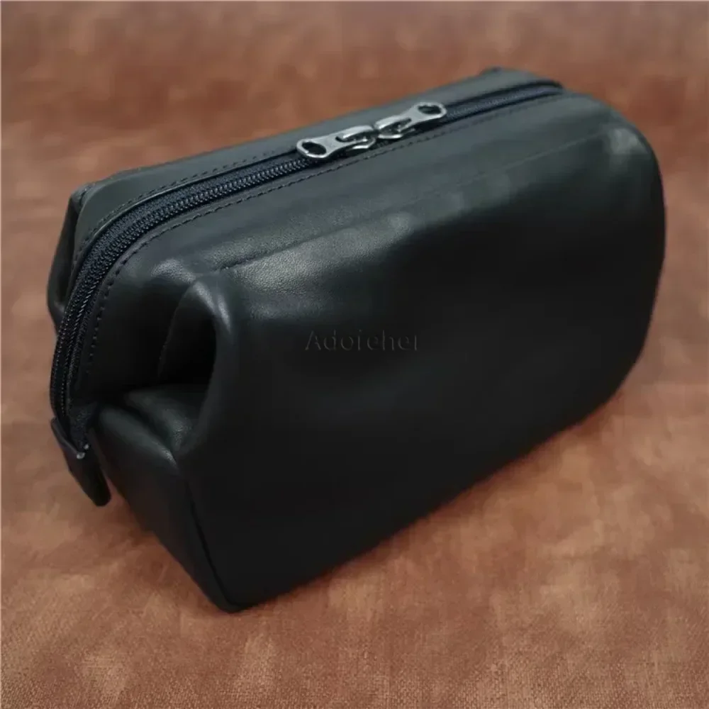 Leather Camera Bag Thickened Professional Photography Bag Waterproof Lens Inner Case for Fuji Leica SLR