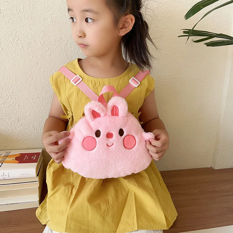 New Plush Children's Backpack Japanese Cartoon Doll Bag Boys 'And Girls' Backpacks Crane Machines Doll Bag Children's Day Gift