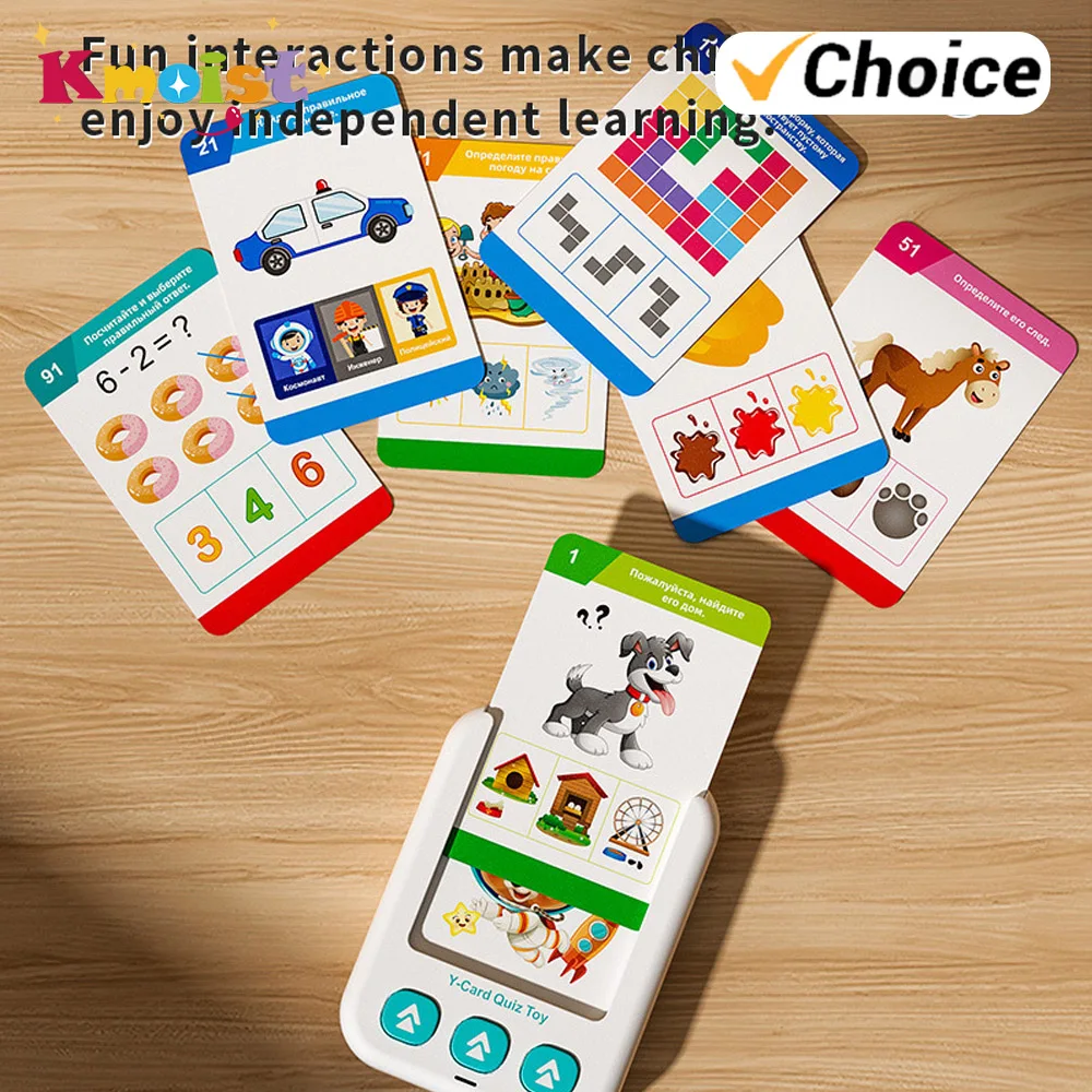 Russisch/Engels Vroeg Onderwijs Leren Kaart Speelgoed Praten Voorschoolse Elektronische Audio Boek Machine Speelgoed Kinderen Kerstcadeaus