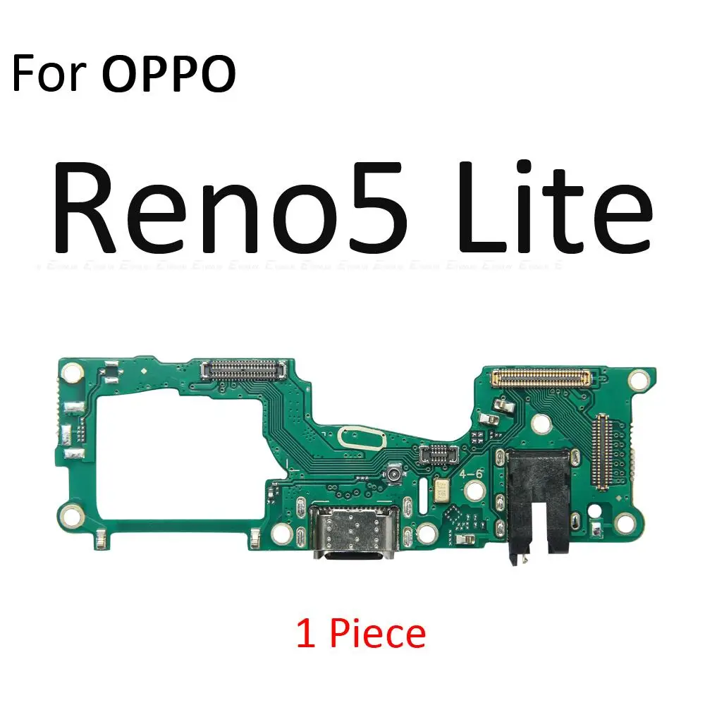 USB Charger Port Jack Dock Connector Charging Board Flex Cable For OPPO Reno6 Reno5 K Reno4 F Z SE Pro Lite 5G 4G