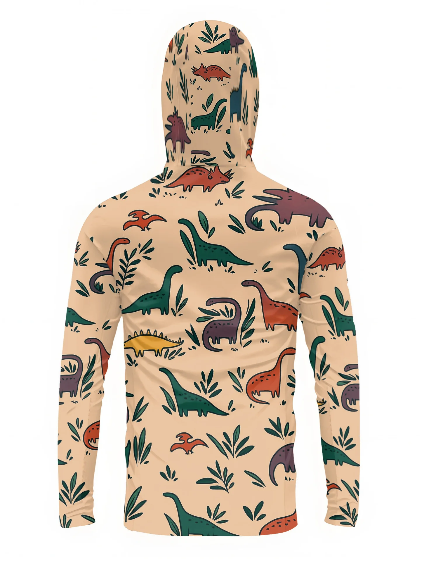 Fishing hooded sweatshirt for men long-sleeved sun protection shirt hunting sport shirt sun protection fishing beach top view 5