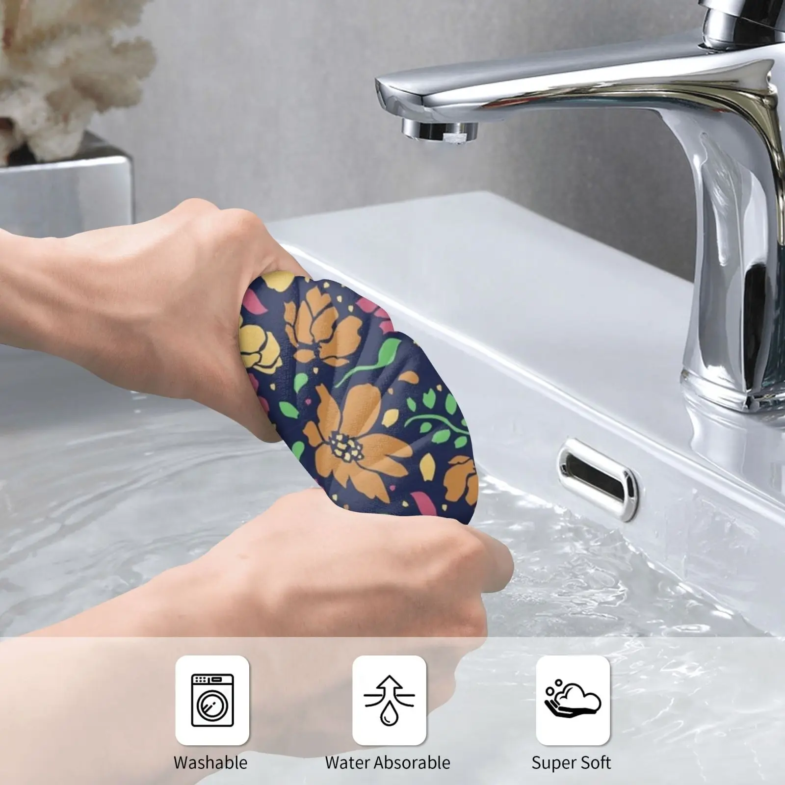 Towel Mouth With Pocket Adult Anti-Dust 100% Cotton Washable Reusable With Nose Wire Hat